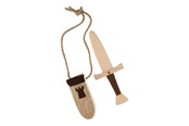 Träleksaker - Playwood Wooden Dagger Luxury with Sheath - RS720B