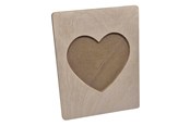 Barnrummet - Playwood Wooden Photo Frame Heart - SL202HB