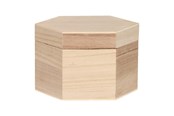 Kreativa spel - Playwood Decorate your own Box Hexagon - SL 071-a