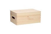 Barnrummet - Playwood Storage Chest Rectangular Hinged Lid Pine Small - SL1001