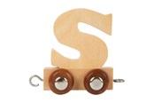 Träleksaker - Small Foot - Wooden Letter Train - S - 12 pieces - 7478-display12