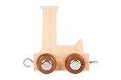 Träleksaker - Small Foot - Wooden Letter Train - L - 12 pieces - 7471-display12