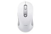 Mus - Baseus F02 Ergonomic Wireless Mouse USB 2.4GHz - White - Vit - B0203302