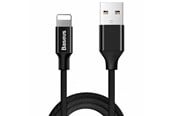 USB-kabel - Baseus Yiven fabric braided cable USB / Lightning 1.8M black (CALYW-A01) - CALYW-A01