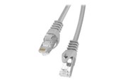 Nätverkskabel - Lanberg patch cable - 1.5 m - grey RAL 7035 - Grå - 1m - PCF6-10CC-0150-S