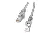 Nätverkskabel - Lanberg patch cable - 3 m - grey RAL 7035 - Grå - 3m - PCF6-10CC-0300-S