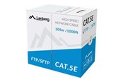 Nätverkskabel - Lanberg bulk cable - 305 m - grey RAL 7035 - Grå - 305m - LCF5-10CC-0305-S