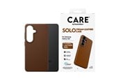 Mobile - Covers & Cases - CARE by PanzerGlass Solo Case Brown w. Qi Samsung Galaxy S26 - CR26186