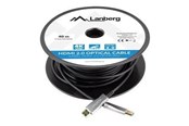 Displaykabel - Lanberg HDMI cable with Ethernet - 40 m - CA-HDMI-20FB-0400-BK