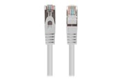 Nätverkskabel - Lanberg patch cable - 1.5 m - grey RAL7035 - Grå - 1m - PCF6-20CC-0150-S