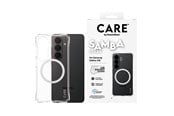 Mobile - Covers & Cases - CARE by PanzerGlass Samba Case Transparent w. White Qi Samsung Galaxy S26 - CR68116