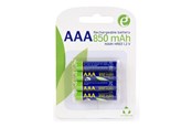 Battery - Gembird battery - rechargeable - 4 x AAA - Alkaline - EG-BA-AAA8R4-01