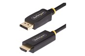 Displaykabel - StarTech.com adapter cable - DisplayPort / HDMI - 3 m - 3M-DP-HDMI-4K60-HDR