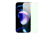 Mobiltelefontillbehör-Skyddsfilm - Baseus Full Screen Tempered Glass for iPhone 14 Pro with Anti Blue Light Filter and 0.3mm Speaker Cover + Mounting Frame - SGXT001502