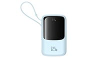 PowerBank - Baseus Qpow Pro+ 22.5W 10000mAh USB-C Power Bank - Blue PowerBank - Blue - 10000 mAh - P10067101313-00