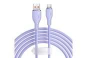 USB-kabel - Baseus Pudding 100W USB-A - USB-C Cable 2m - Purple - P10355703511-B4