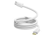 USB-kabel - Baseus Dynamic 4 Pro 100W USB-C - USB-C Magnetic Cable 1m - White - P10385200211-00
