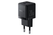 Mobile - Adapters & Chargers - Baseus Palm 20W USB-C USB-A Wall Charger - Black - P10111608113-00