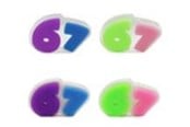 Små presenter till barn - Trend Toys Six Seven Squishy 2asst. 8cm - 201061