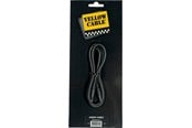 Ljudkabel - Yellow Cable K17-1 - 3,5mm. TRS Mini-Jack-kabel 1m. - ECO K17-1