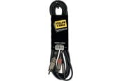 Ljudkabel - Yellow Cable K06M-3 - 2 x RCA - 3,5mm. TRS mini-jack-kabel 3. - ECO K06M-3