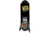 Ljudkabel - Yellow Cable K04-1 - 2 x RCA - 2 x RCA-kabel 1m. - ECO K04-1
