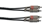 Ljudkabel - Yellow Cable K04-3 - 2 x RCA - 2 x RCA-kabel 3m. - ECO K04-3