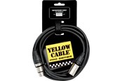 Ljudkabel - Yellow Cable PROM03X  - Neutrik XLR/XLR 3 m. - ECO PROM03X