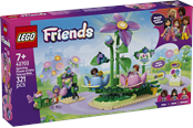 LEGO® - LEGO Friends 42702 Snurrande tekoppskarusell med blom- och älvtema - 42702