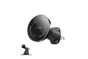 Mobile - Adapters & Chargers - Joyroom JR-ZS502 MagSafe Compatible Car Holder with Wireless Charger for Air Vent/Dashboard - Black - JR-ZS502