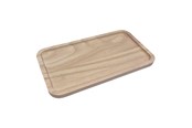 Träleksaker - Playwood Wooden Tray Plateau Rectangle 26cm - SL089D