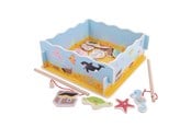Leksaker - Bigjigs Wooden Magnetic Fishing Game - BJ787