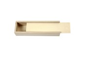 Skoltillbehör - Creativ Company Wooden Pencil Case with Sliding Lid - 56414