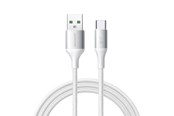 USB-kabel - Joyroom S-A28 Flash Series 3A USB-A - USB-C Cable 2m - White - S-A28_ACW2