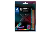 Skriv- och ritverktyg - Staedtler Kombi Set NORIX 18pc 100% PEFC - 186 C18P