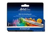 Skriv- och ritverktyg - Staedtler Multi Ink blending pen colour-neutral 2/BK - 893 BP BK2