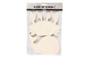 Babyleksaker - Creativ Company Wooden Sea Animals Crab and Whale 2pcs. - 57975