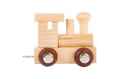 Träleksaker - Small Foot - Wooden Letter Train Locomotive - 12 pieces - 7486-display12