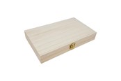 Barnrummet - Playwood Box Rectangle with Lid Paulownia Wood - sl062A