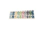 Babyleksaker - Playwood Learn to Count and Shape Board 76 pcs. - RS784C
