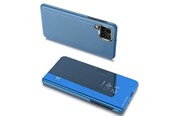 Mobile - Covers & Cases - Hurtel Clear View Case Cover for Samsung Galaxy A22 4G Blue - 5907769330704