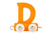 Träleksaker - Small Foot - Wooden Letter Train Color - D - 10354-display12