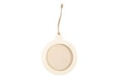 Barnrummet - Creativ Company Wooden Round Frame Hanger 8cm 24pcs. - 58084