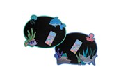 Kreativa spel - Duckiez Chalkboard with Chalk - Underwater World - 6386