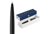Skriv- och ritverktyg - Waterman Impression Black Lacquer P.T. Ballpen M Blue ink - 2225498
