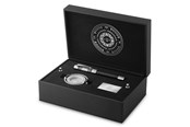 Skriv- och ritverktyg - Parker Duofold Legacy of Flight Collection C.T. Fountain pen M 18K Gold nib Black ink + Convertor - 2227805