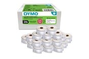 Papper, Fotopapper & Etiketter - DYMO Authentic LabelWriter Return Address Labels | 25 mm x 54 mm | Self-Adhesive | 24 Rolls of 500 Easy-Peel Labels (12.000 Count) | for LabelWriter Label Makers | Made in Europe - 2223589