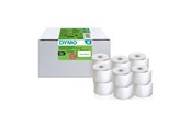 Papper, Fotopapper & Etiketter - DYMO Authentic LabelWriter Small Name Badge Labels | 41 mm x 89 mm | Self-Adhesive | 12 Rolls of 300 Easy-Peel Labels (3.600 Count) | for LabelWriter Label Makers | Made in Europe - 2234183