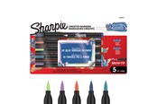 Skriv- och ritverktyg - Sharpie Creative Acrylic Marker Earth Tones Brush tip 5-Blister - 2223317