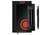 Skriv- och ritverktyg - Rotring 600 Mechanical Pencil 0.5 mm Pen Pouch & Premium Notebook Gift Set - 2224710